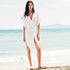 Long Shirt Dress #Beach Dress #White #Shirt Dress
